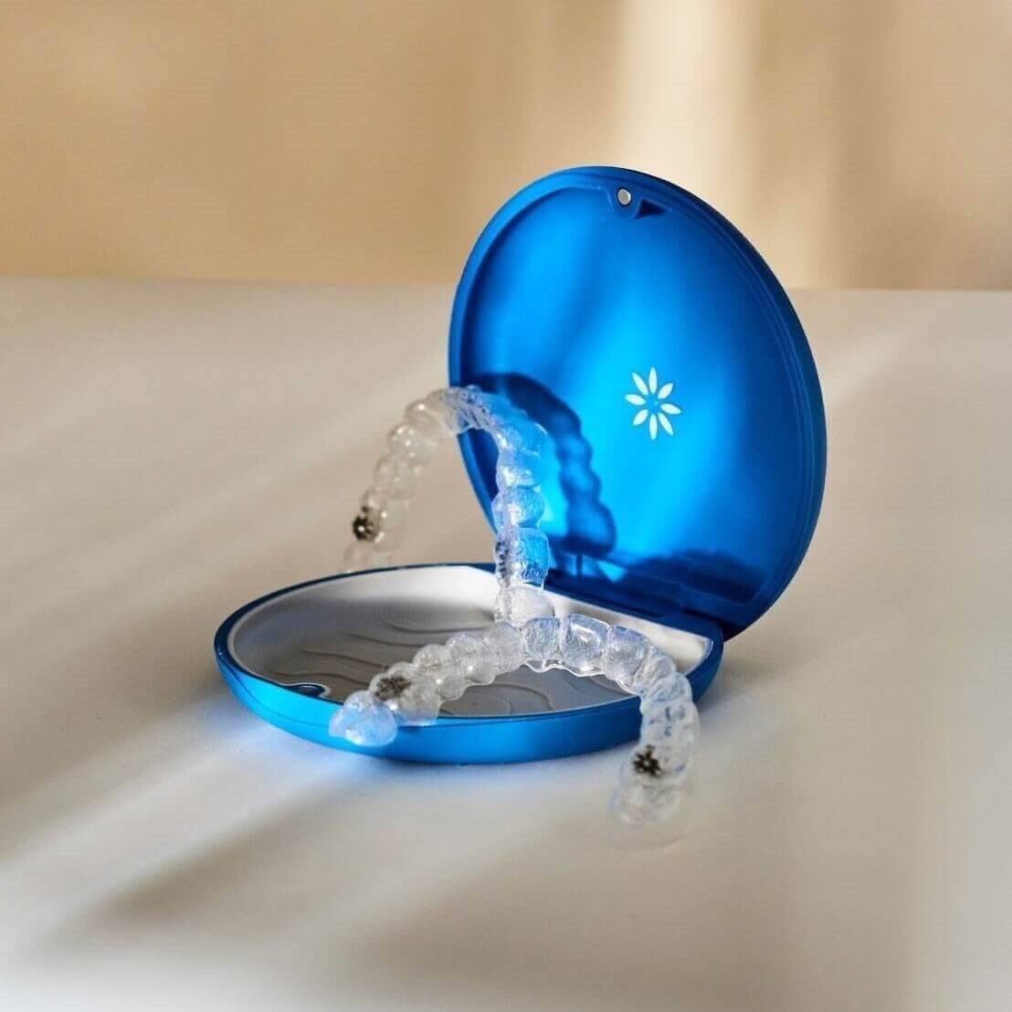 Invisalign Aligners in container
